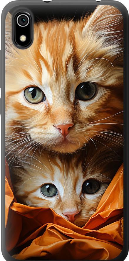 Чохол на Xiaomi Redmi 7A Котики 2 (5664u-1716-42517)