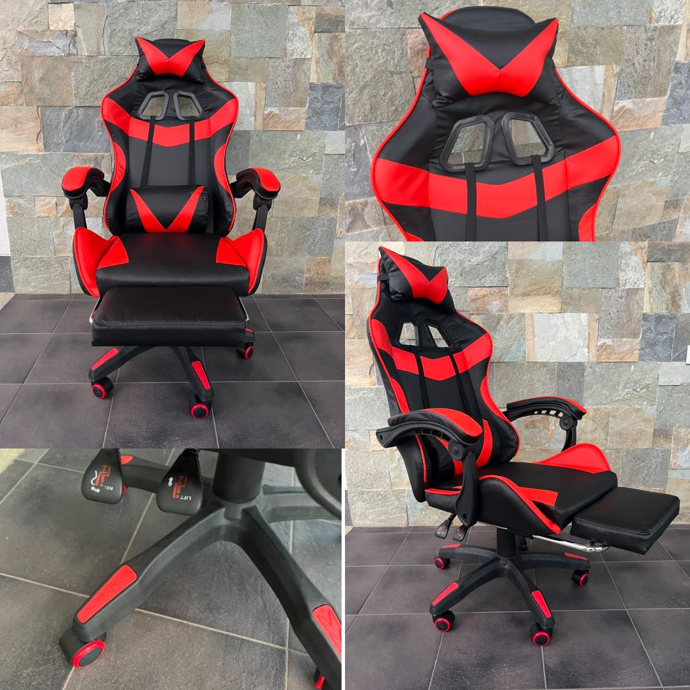 Кресло геймерское Prestige 730 Черно-красный - фото 3 Кресло геймерское Prestige 730 Черно-красный - фото 3