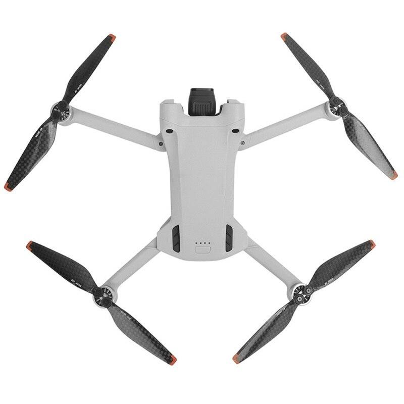 Пропеллер-мини для дрона DJI Mini 3 Pro карбоновые с низким уровнем шума - фото 4