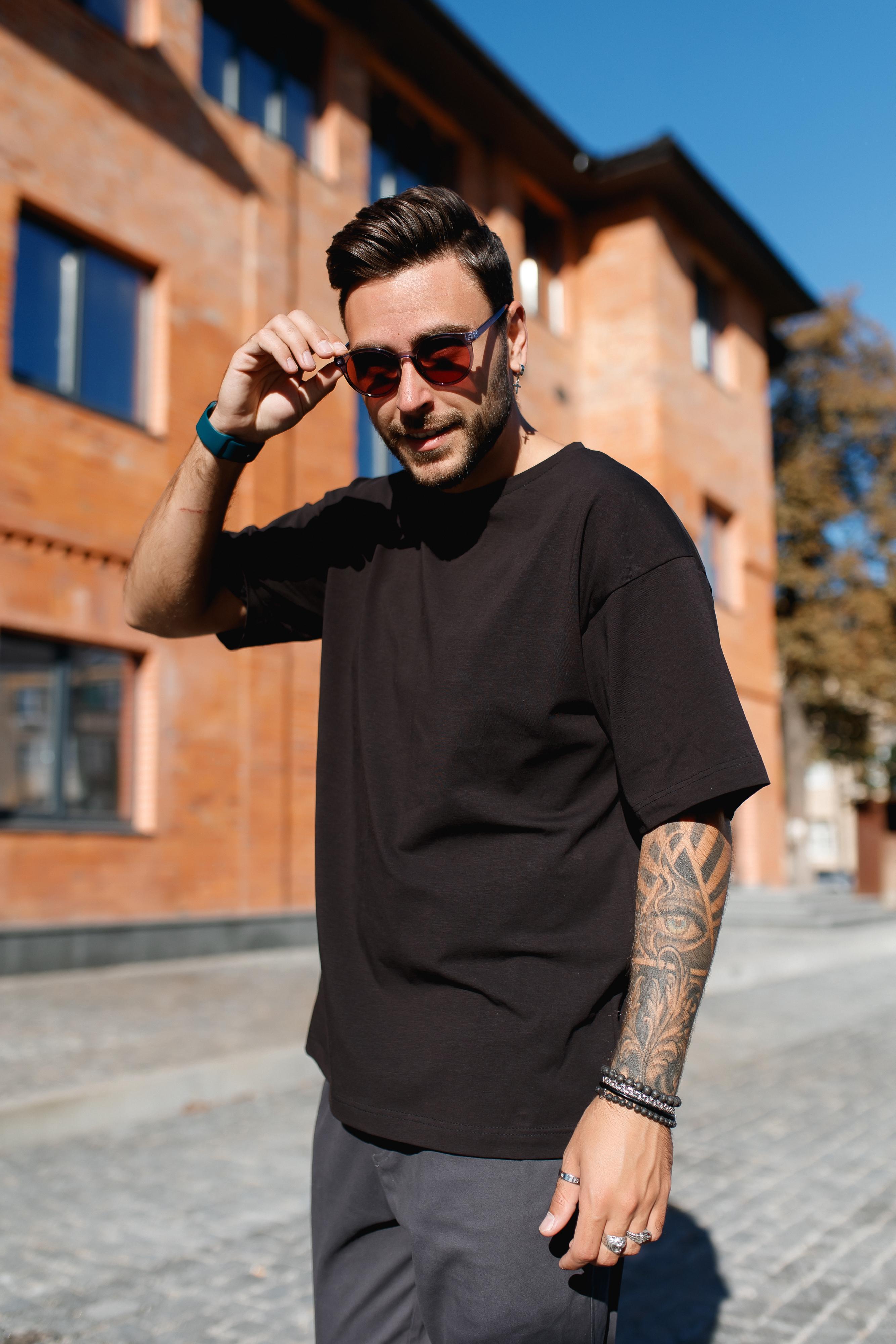 Футболка Red and Dog Oversize M Black