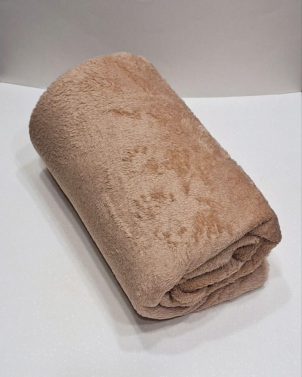 Плед-простыня флисовый Colorful Home Конфетка Бежевый (534)