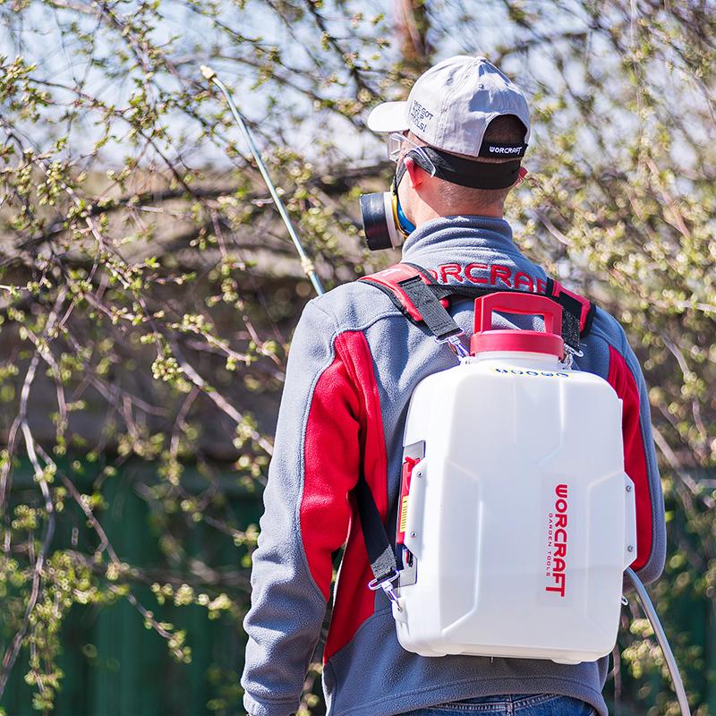 Оприскувач акумуляторний Worcraft CBS-S20LI з акумулятором 4А і зарядним 12 л (43126) - фото 13