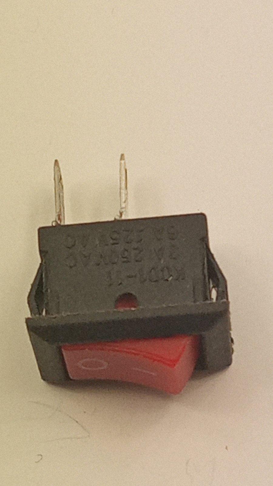 Вимикач SMRS-101-1 ON-OFF 2pin 1A 220V (26163)