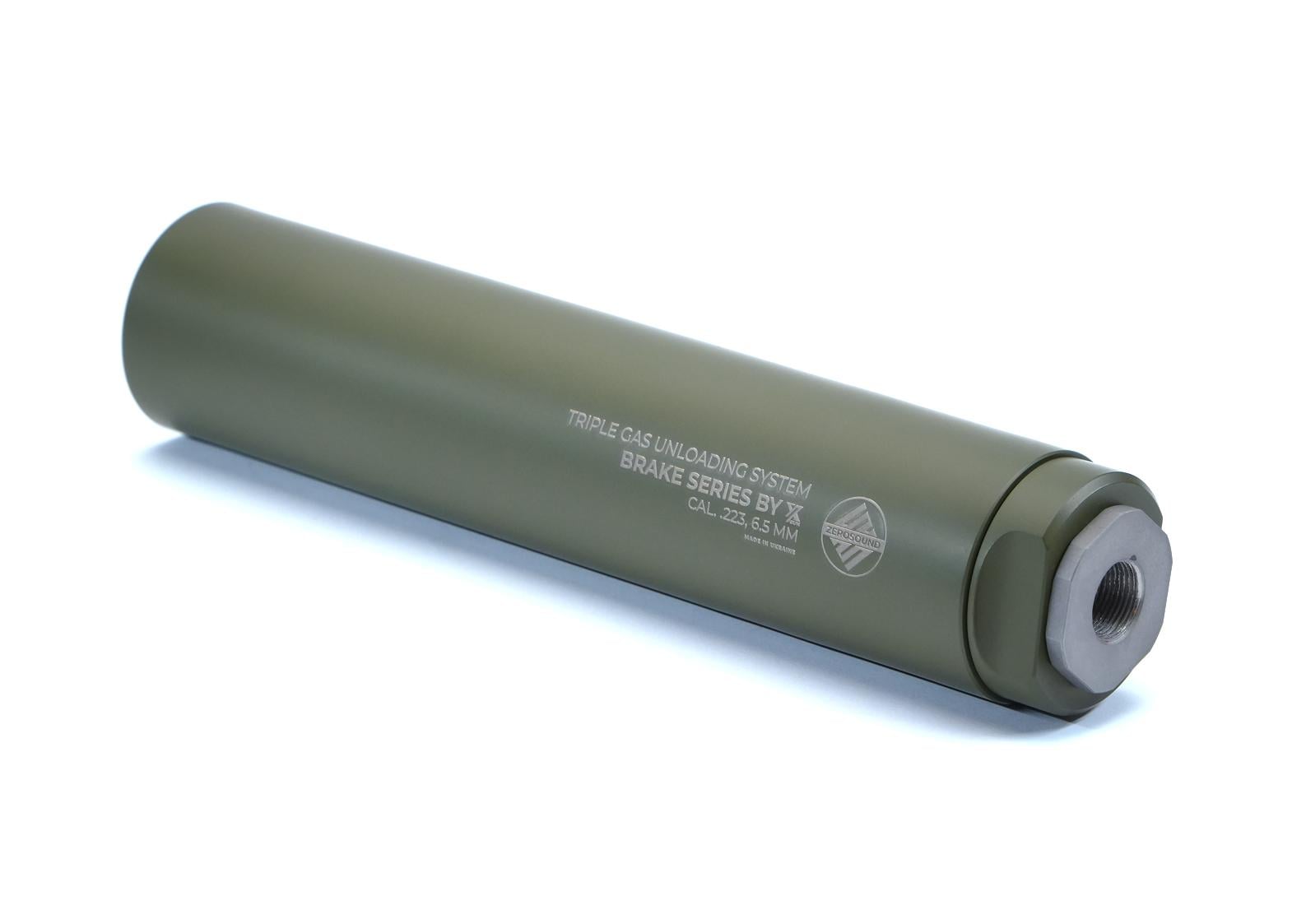 Глушитель Zerosound TITAN BRAKE калибр 223 Rem Olive (xg1010603)
