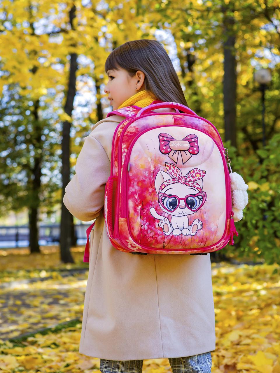 Ранец школьный для девочек SkyName 6033 для 1-4 класса (1619631084) - фото 3 Ранец школьный для девочек SkyName 6033 для 1-4 класса (1619631084) - фото 3