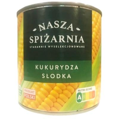 Кукуруза консервированная Nasza spizarnia 340 г (13892953)