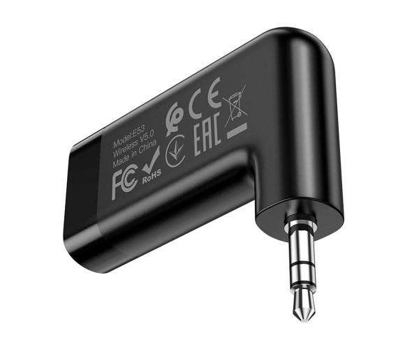 Адаптер приймач Hoco E53 Dawn sound Bluetooth Black - фото 3