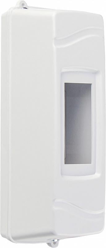 Щит розподільний АСКО-Укрем Ubox навісний без дверцят 1 модуль пластик 150х40х65 мм (A0270010001)