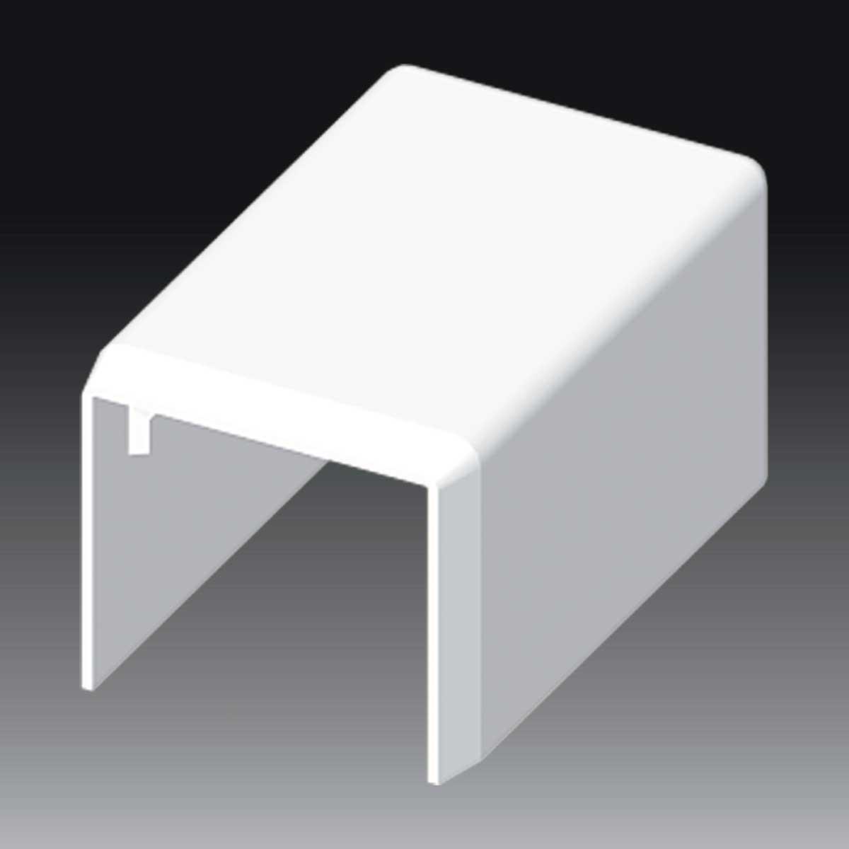 Заглушка KOPOS для короба LV 24x22 мм ПВХ Белый (8791_HB)