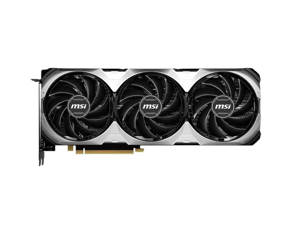 Видеокарта MSI RTX 4070Ti 12GB Ventus 3X OC RTX 4070 Ti Ventus 3X 12G OC GDDR6X 192 bit PCI-E 4.0 - фото 1