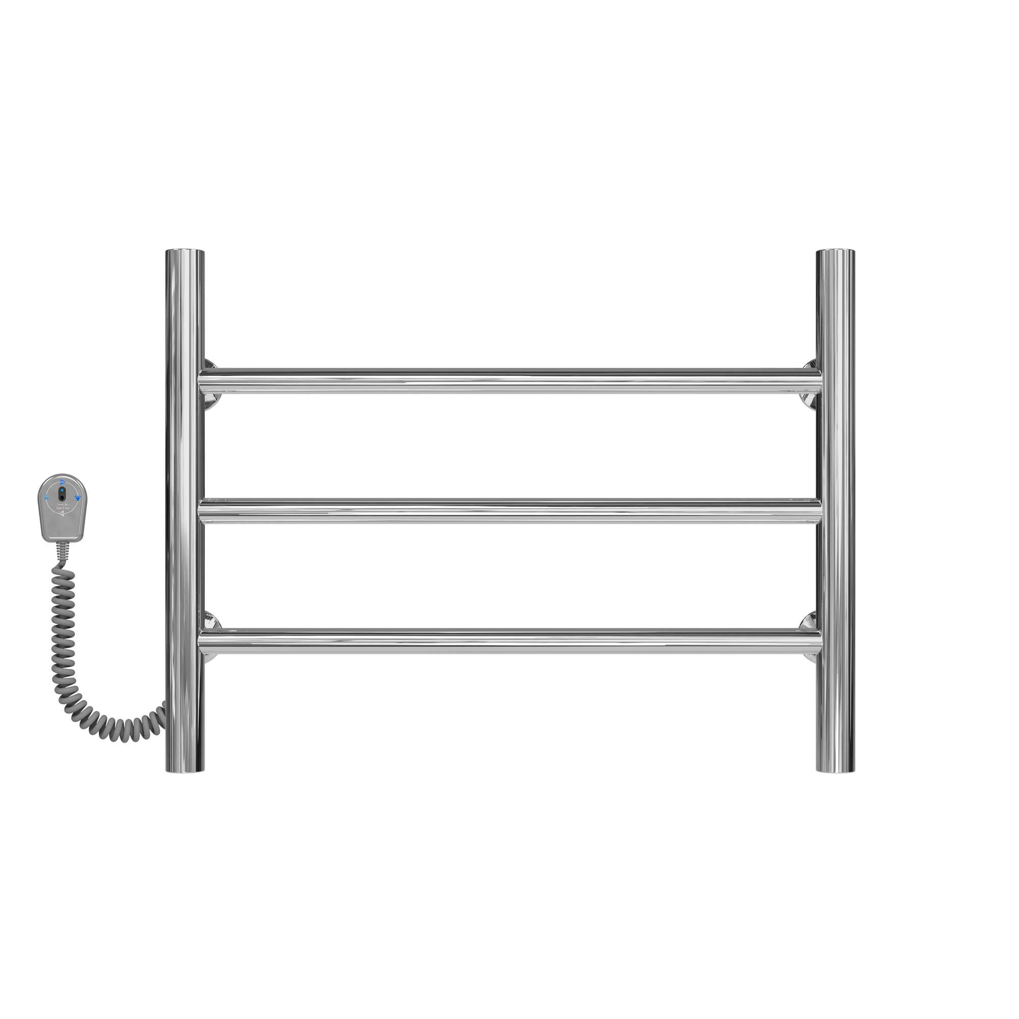 Полотенцесушитель электрический Deffi Орион П3 EF16 левое подключение нержавеющая сталь 500х400 мм Хром (C.OR.40.50.3.E.C.L.5)