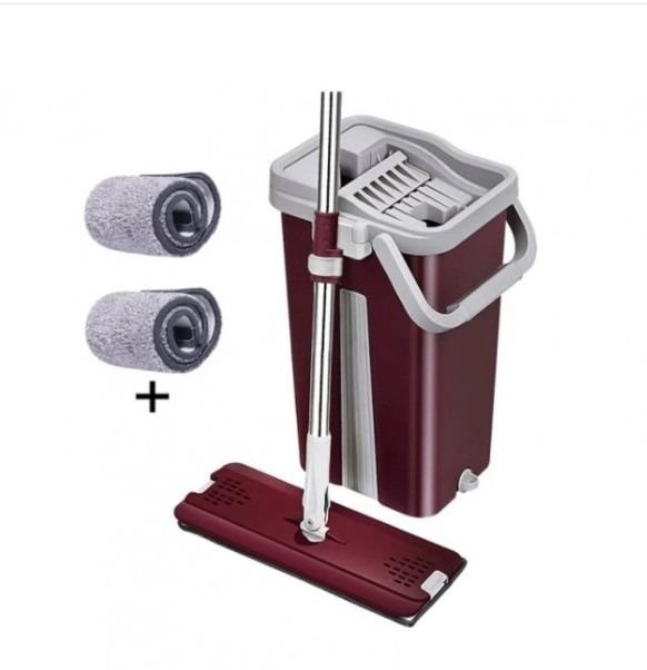 Набор для уборки ведро с отжимом и швабра 8 л - фото 6