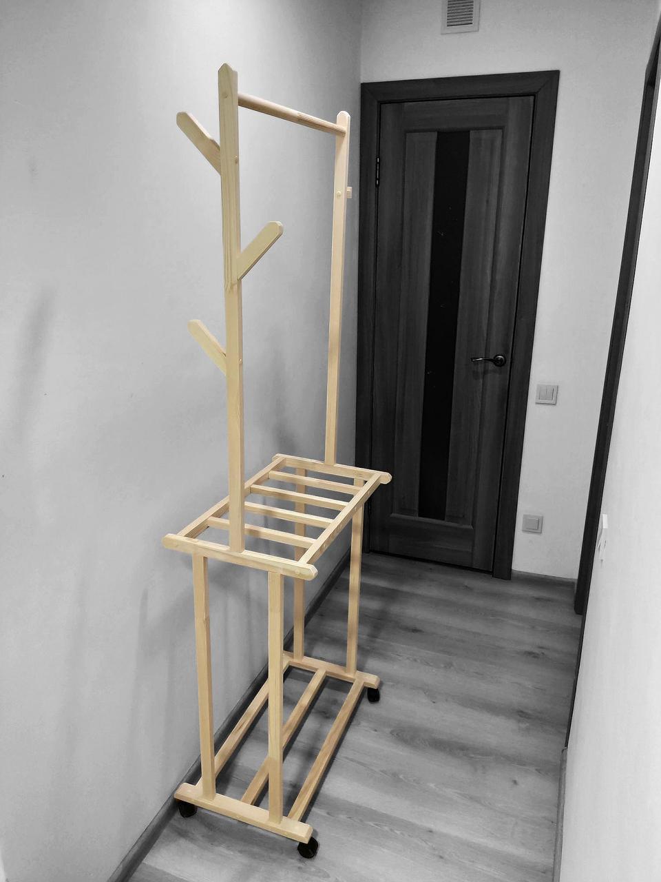 Стойка для одежды на колесиках с вешалкой (2534310463) - фото 4 Стойка для одежды на колесиках с вешалкой (2534310463) - фото 4