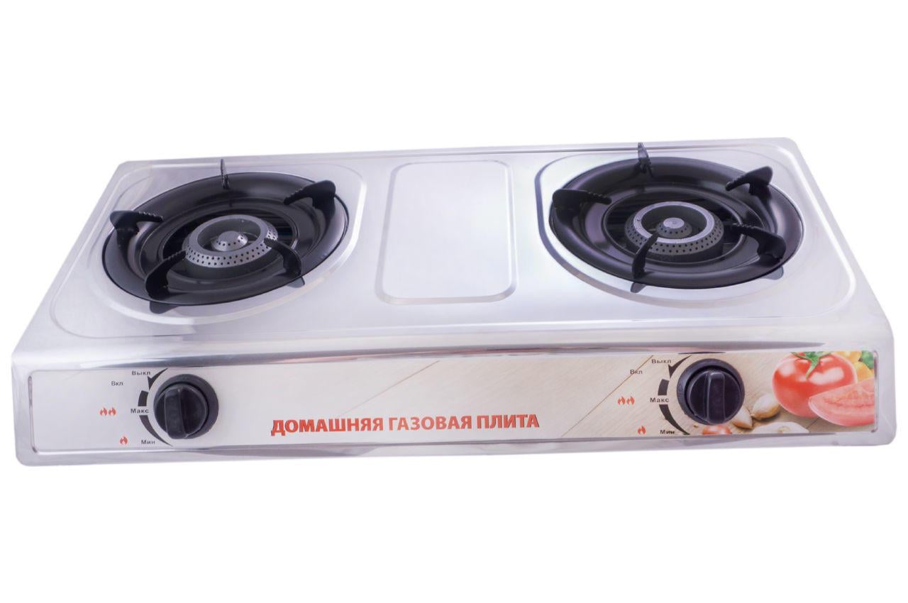 Газовая плита Wimpex WX-1102 настольная на 2 конфорки (AASMV49)