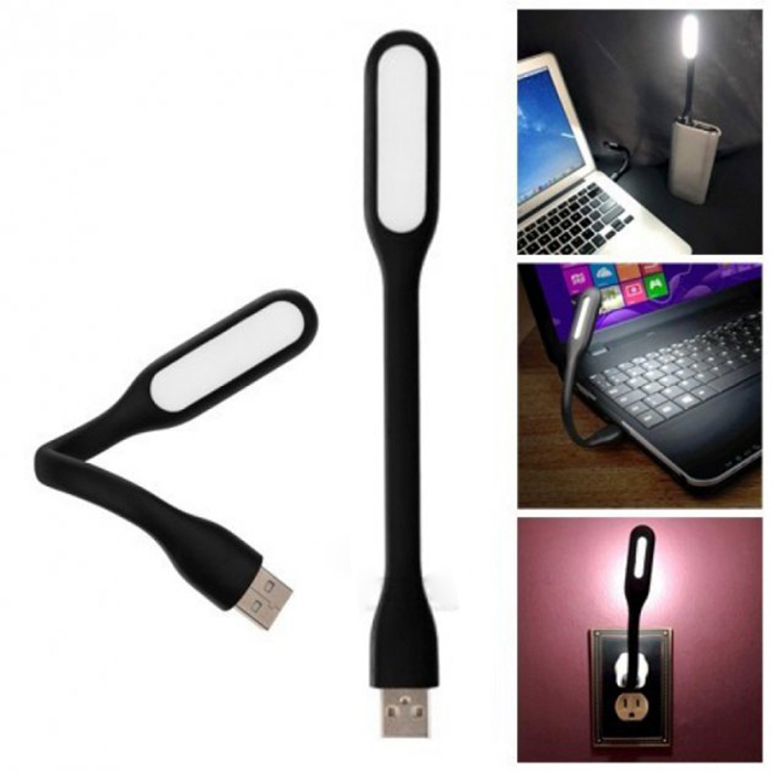 Лiхтар гнучкий Axxis LED USB 5 В 1,5 Вт для ноутбука Black (ax-1394) - фото 7