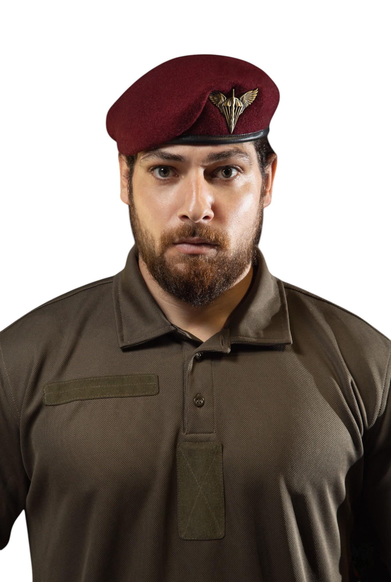 Берет Десантно-штурмовые войска Украины Капля Марун XL/59-60 см (28917541) - фото 2 Берет Десантно-штурмовые войска Украины Капля Марун XL/59-60 см (28917541) - фото 2