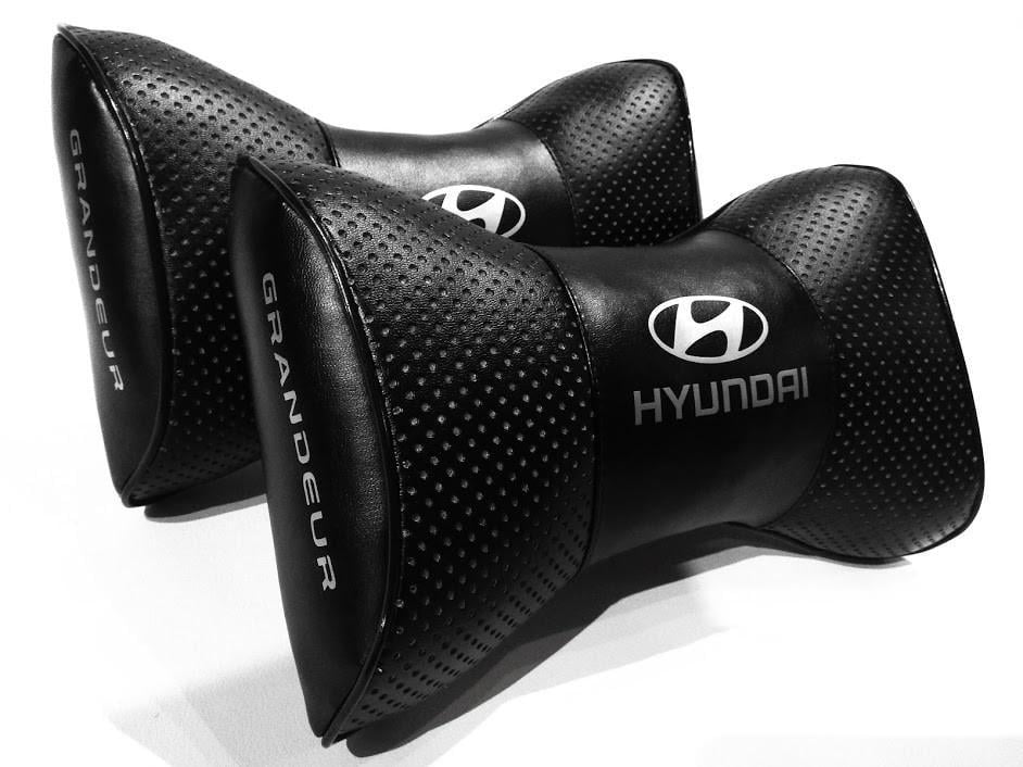 Подушка на подголовник авто Hyundai 2 шт. (00797)
