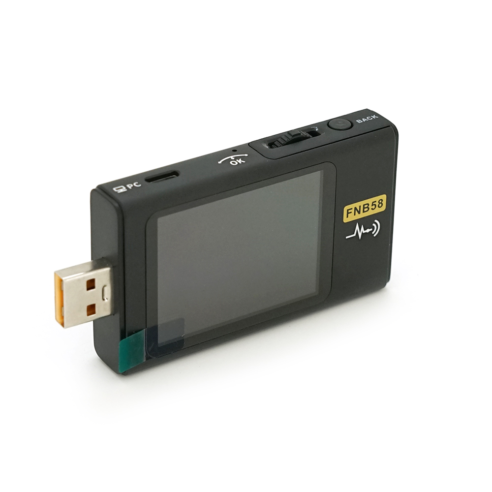 Тестер напряжения USB Fnirsi FNB58 4-28V 0-7A цифровой (YUT_V11638)