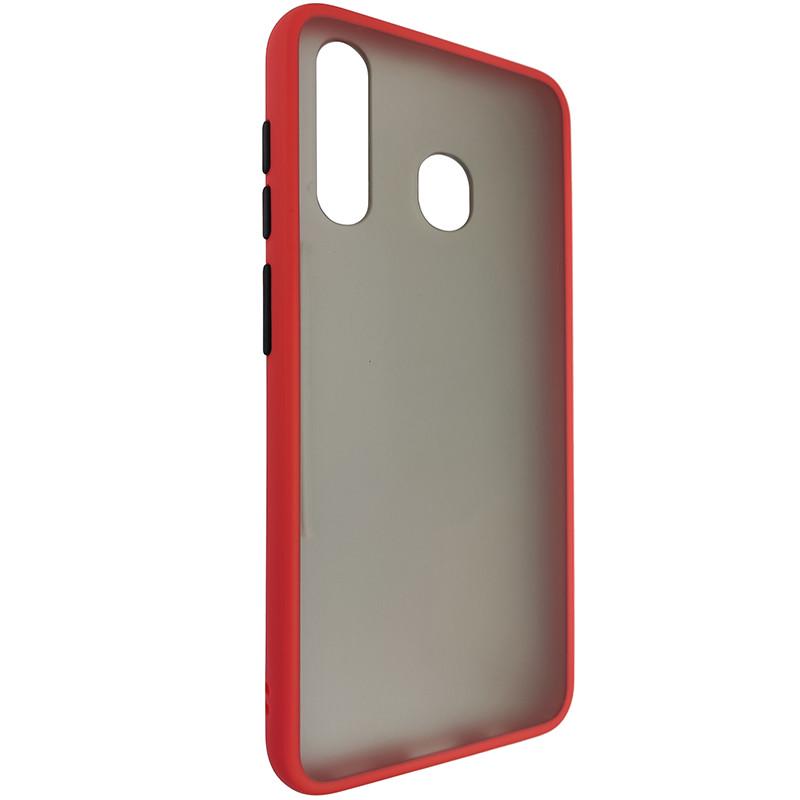 Чехол Totu Copy Gingle Series for Samsung A20/A30 Red+Black (29caa1-317)