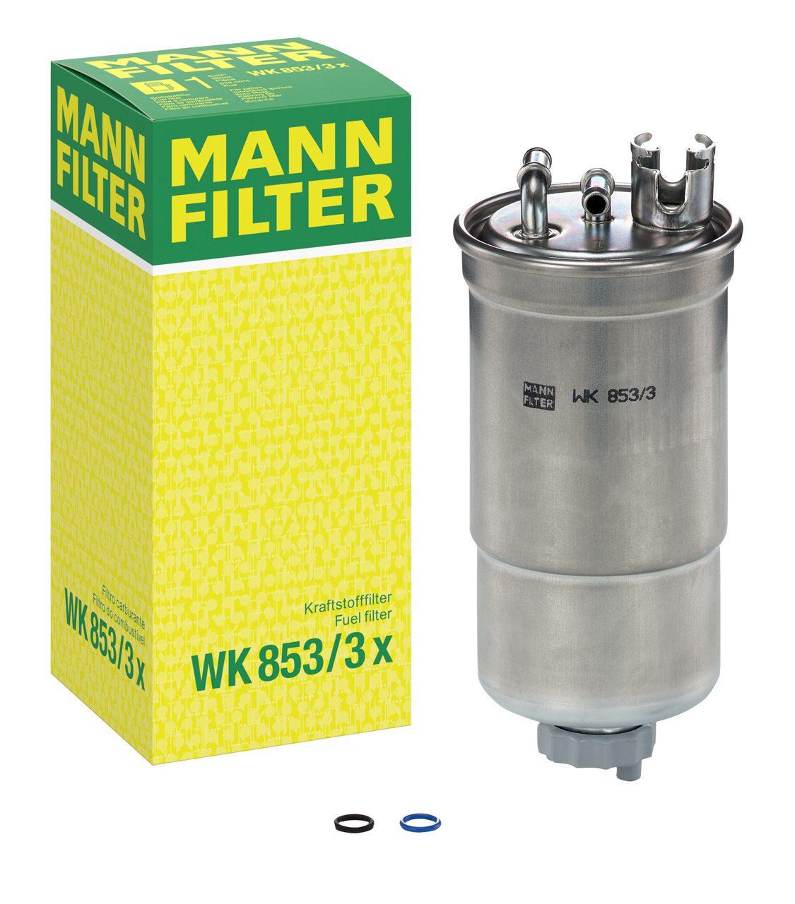 Топливный фильтр Mann-Filter (WK853/3X)