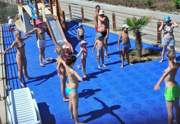 Плитка модульная для пола Сквер ПВХ 378х378х11 мм Зеленый (12493502) - фото 6 Плитка модульная для пола Сквер ПВХ 378х378х11 мм Зеленый (12493502) - фото 6