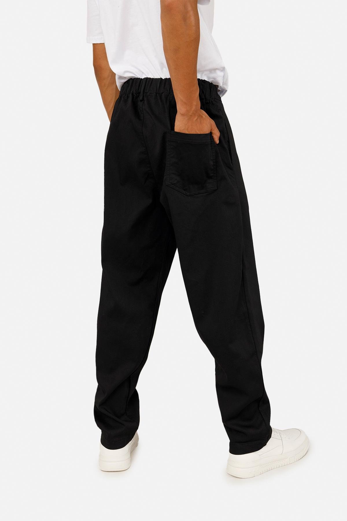 Брюки мужские слаксы р. 46 Черный (SKT001015630) - фото 4 Брюки мужские слаксы р. 46 Черный (SKT001015630) - фото 4