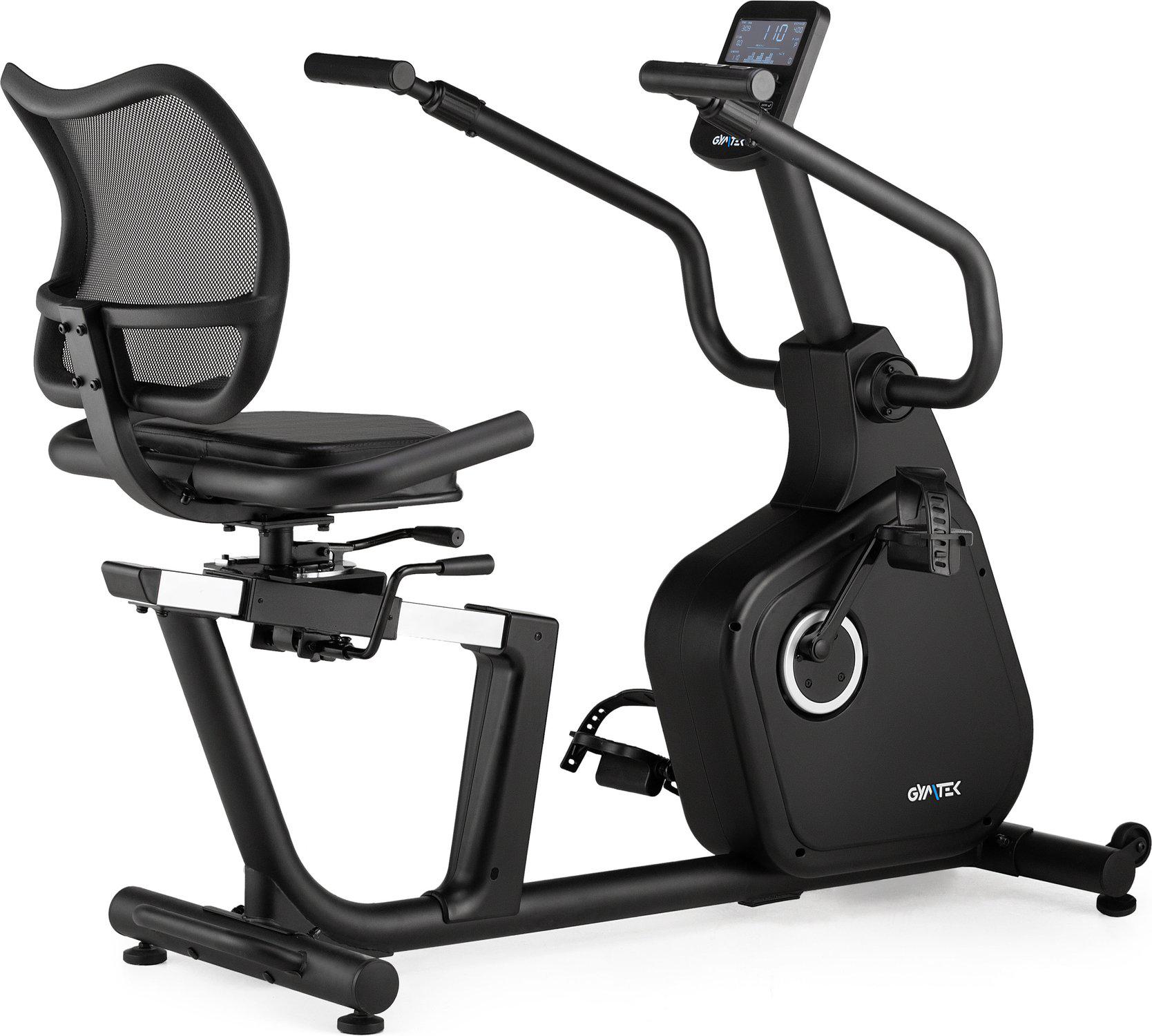 Велотренажер горизонтальний Gymtek XBR8000 електромагнітний (5084) - фото 3 Велотренажер горизонтальний Gymtek XBR8000 електромагнітний (5084) - фото 3