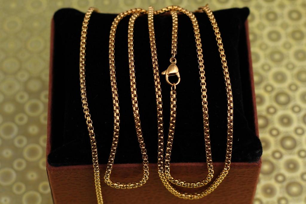 Цепь Xuping Jewelry Ролло 45 см 2,5 мм Золотистый