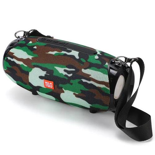 Портативная колонка T&G 534 SD IPX5 с ремешком Camouflage