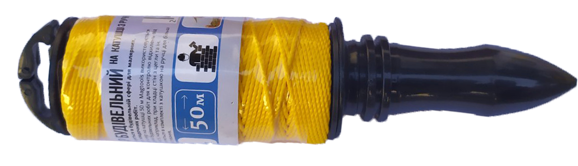 Шнур строительный MAGtools на катушке 50 м (4943)
