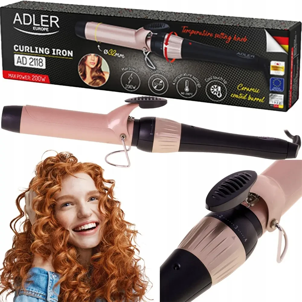 Плойка Adler AD 2118 140-200 °C 32 мм (5903887808286) - фото 5