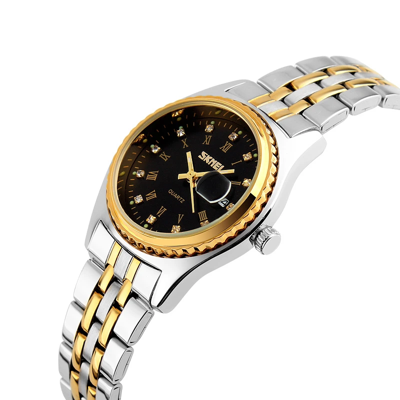 Наручний годинник Skmei 9098BK-S Black Lady - фото 2 Наручний годинник Skmei 9098BK-S Black Lady - фото 2