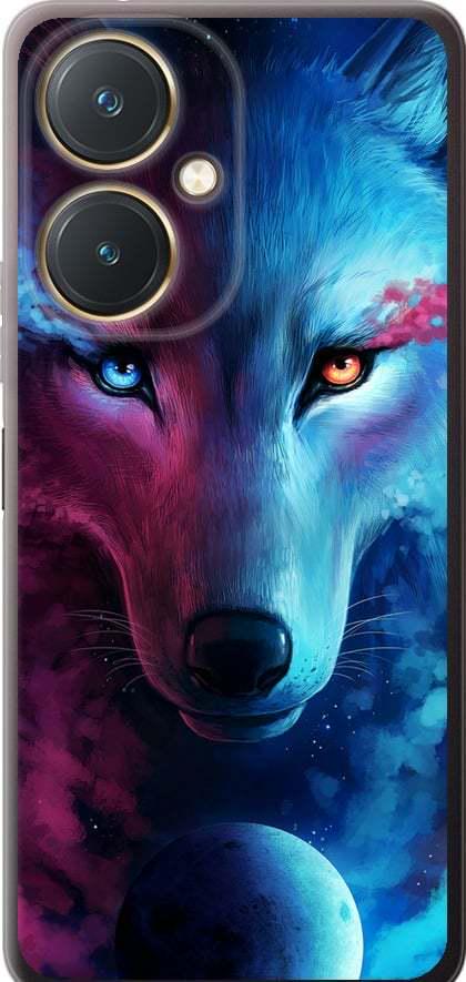 Чехол на Vivo Y27 Арт-волк (3999u-579-42517)