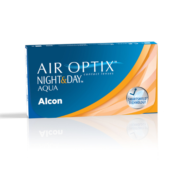 Контактні лінзи Alcon Air Optix Night&Day AQUA для безперервного носіння радіус 8,6 +2 1 уп. (8128-8)