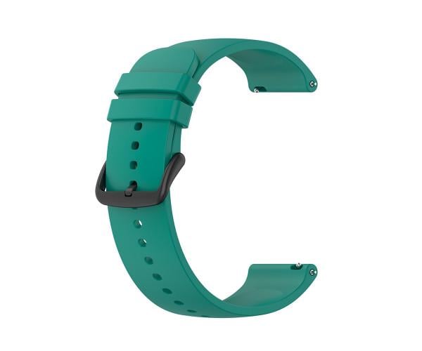Ремешок универсальный Silicone для смарт-часов 22 мм Зеленый