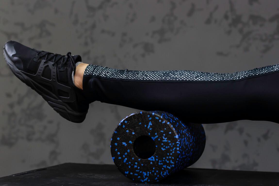 Массажный Ролл Black/Blue (w40139) - фото 3