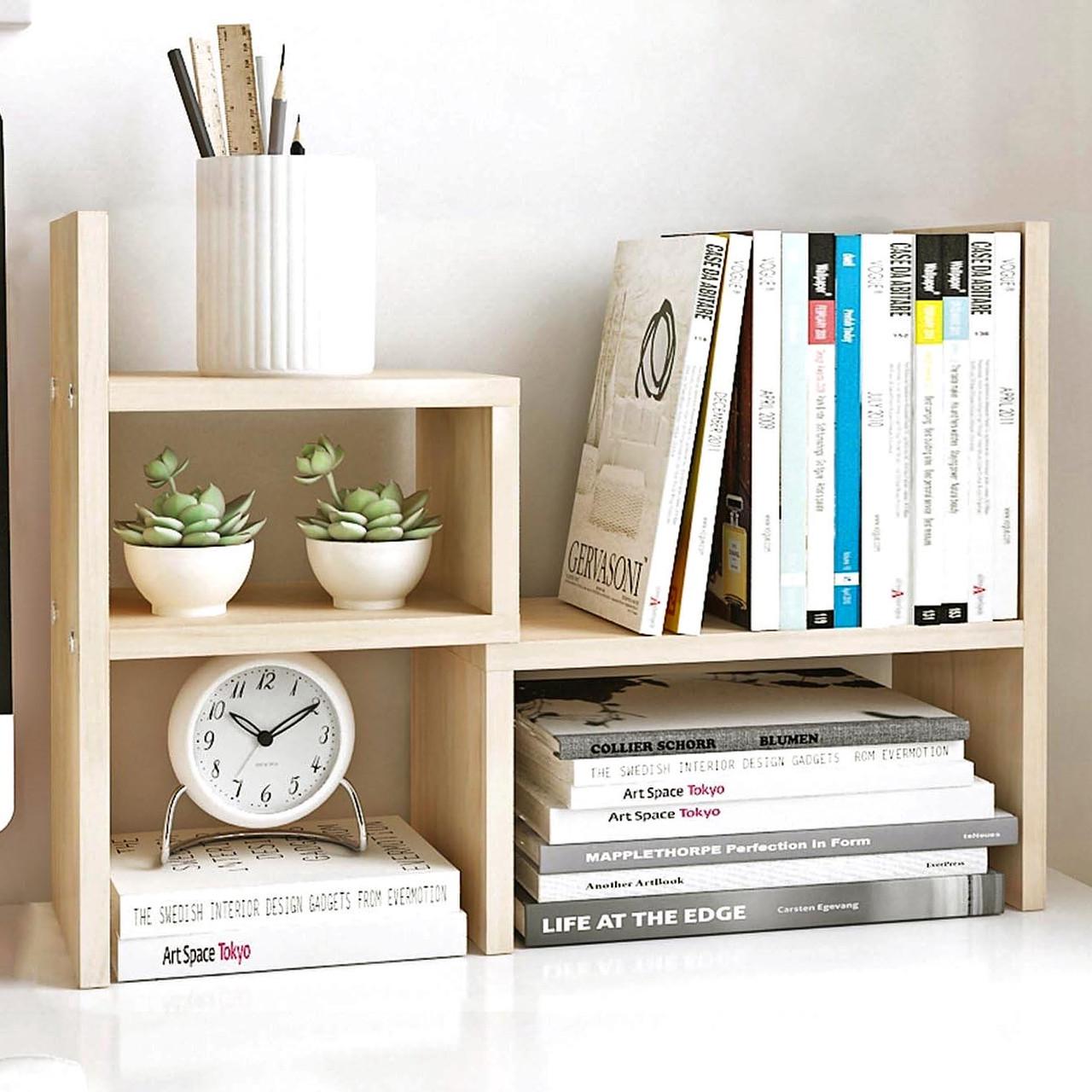 Полка книжная настольная из дерева Латинара Бланже (КПА-022501)