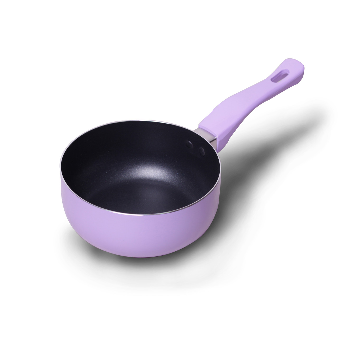 Ковш Kamille 1,3 л для индукции и газа Лиловый (KM-0613AL)