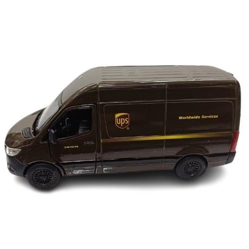 Игрушка Kinsmart Mercedes-Benz Sprinter Коричневый (KT5430W)
