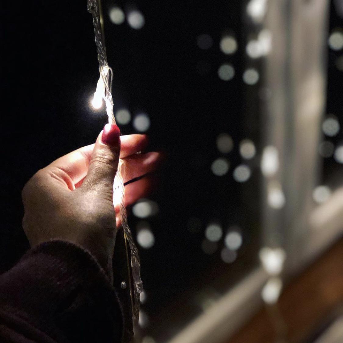 Гірлянда Alphatrade Водоспад 3х3 м 720 LED статика Прозорий/Холодний білий (120134) - фото 2