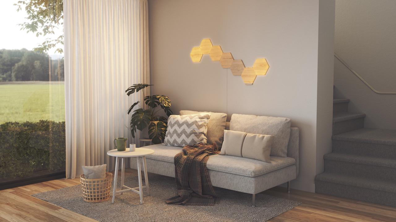 Світлодіодні панелі Nanoleaf Elements Hexagons Expansion Pack Apple Homekit 3 шт. - фото 5