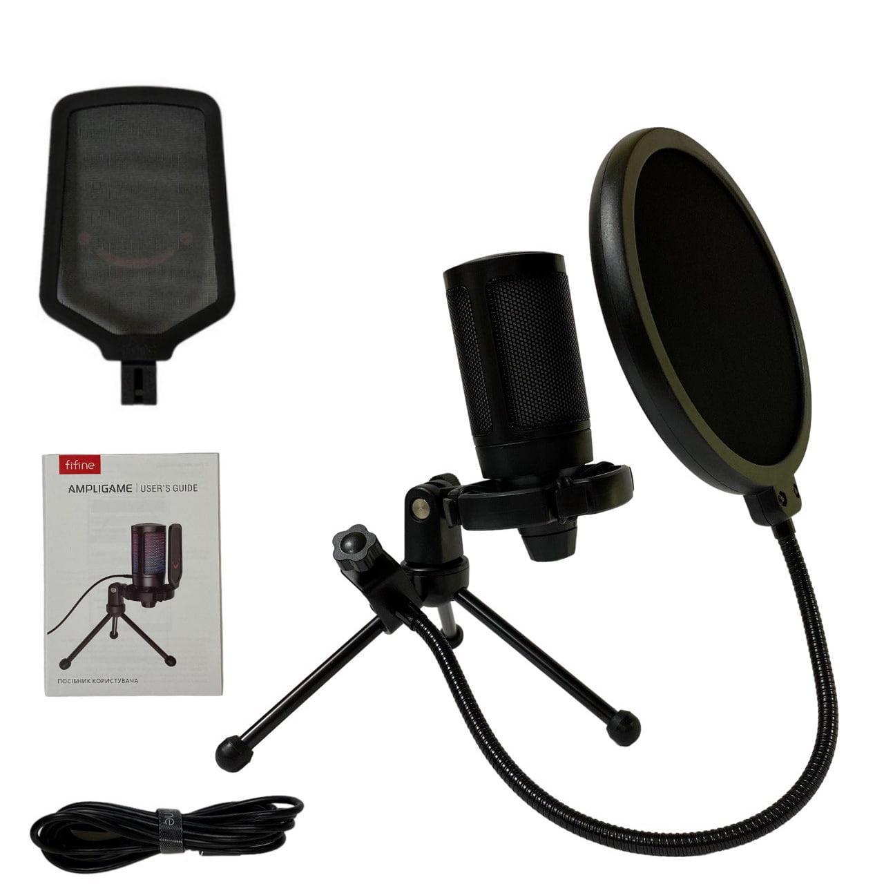 Мікрофон Fifine AmpliGame A6V - фото 2