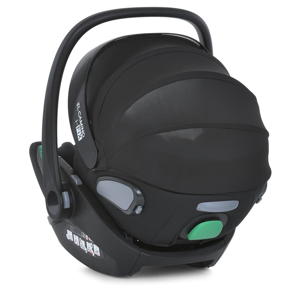 Автокрісло від народження El Camino ME 1110 i-FIX i-SIZE R129 до 87 см 40-87 см Moon Black (2763064741) - фото 4