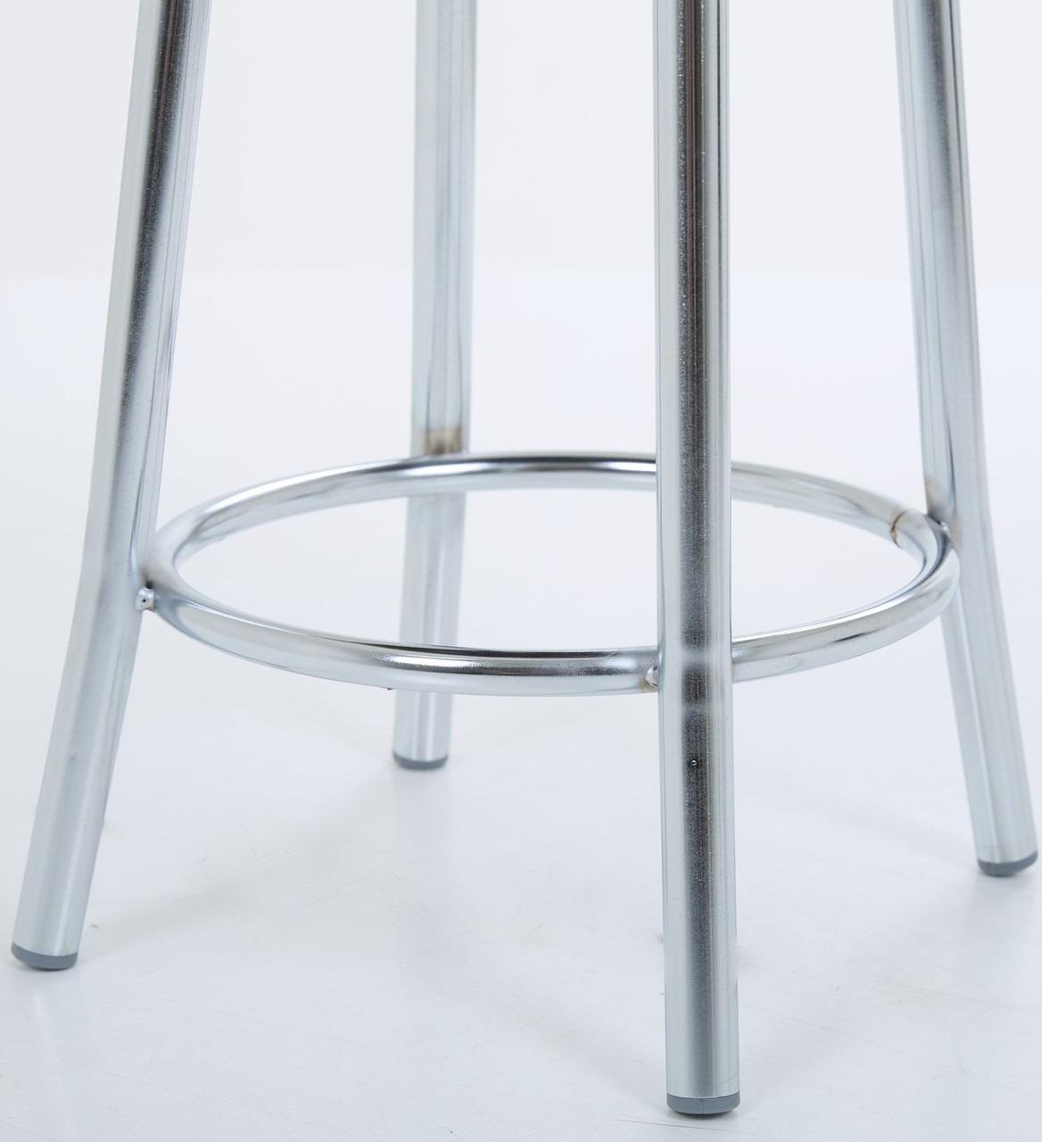 Табурет Таллі шкiрозамiнник Бежевий/Хром - фото 4 Табурет Таллі шкiрозамiнник Бежевий/Хром - фото 4