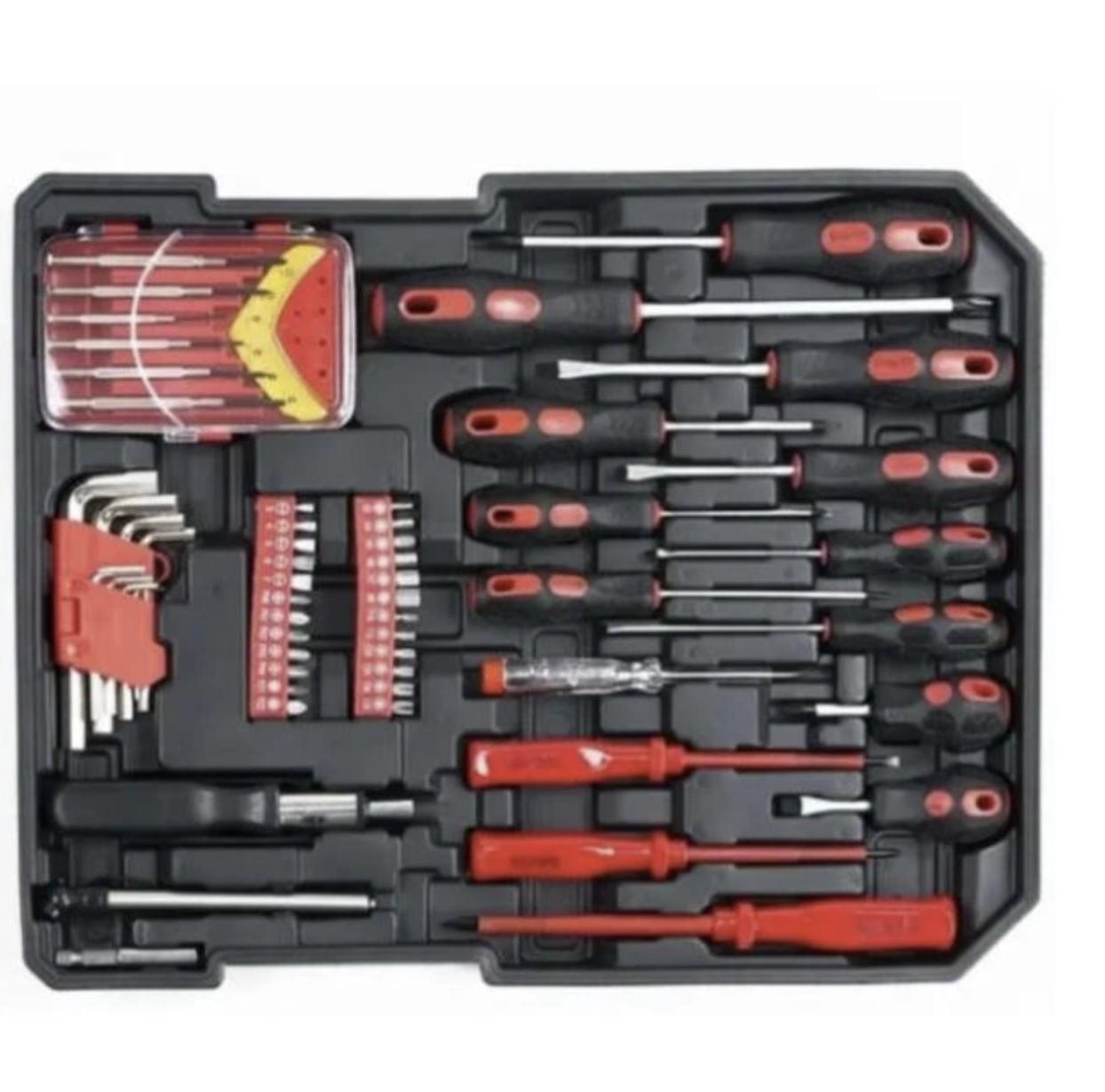 Комплект інструментів для дому та авто KRAFFTEC 499 шт. у валізі (499) - фото 5
