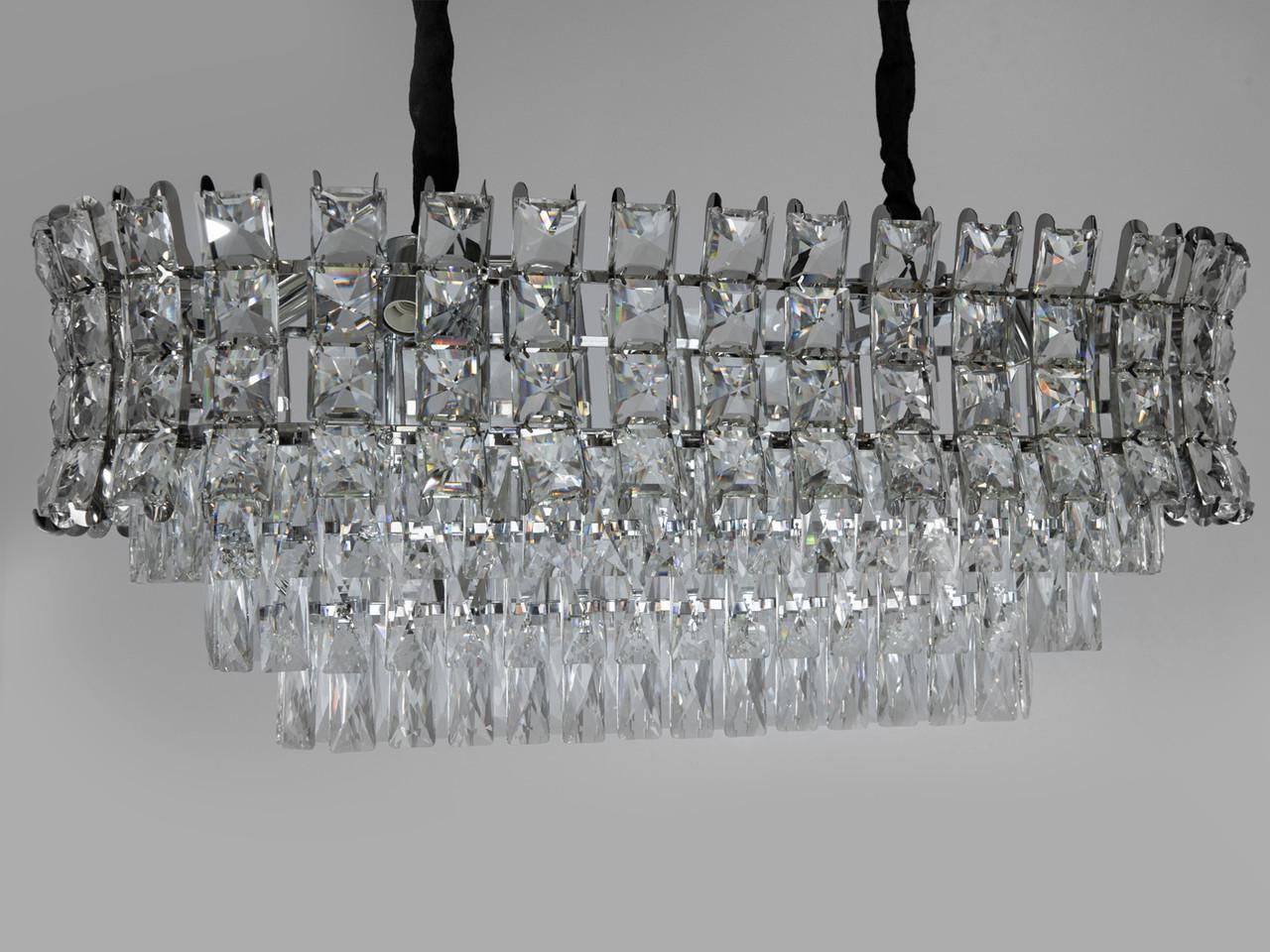 Люстра хрустальная для гостиной 8017/800x300CH (2437589294) Люстра хрустальная для гостиной 8017/800x300CH (2437589294)