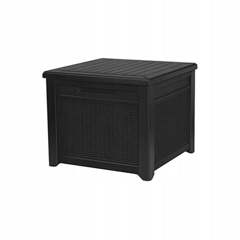Садова скриня Keter Сub Rattan Deck Box Wood Антрацит (237778)