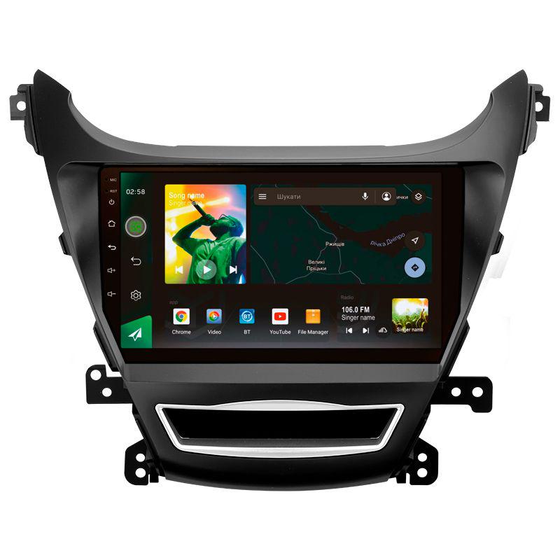 Автомагнитола штатная Sigma X9232 2/32 GB 4G DSP для Hyundai Elantra 5 JK GD MD UD 2010-2016 F2 9" (AR-86250)