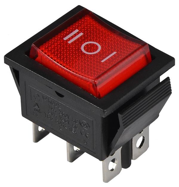 Кнопка с подсветкой переключатель АСКО-УКРЕМ A0140040107 220V Красный Кнопка с подсветкой переключатель АСКО-УКРЕМ A0140040107 220V Красный