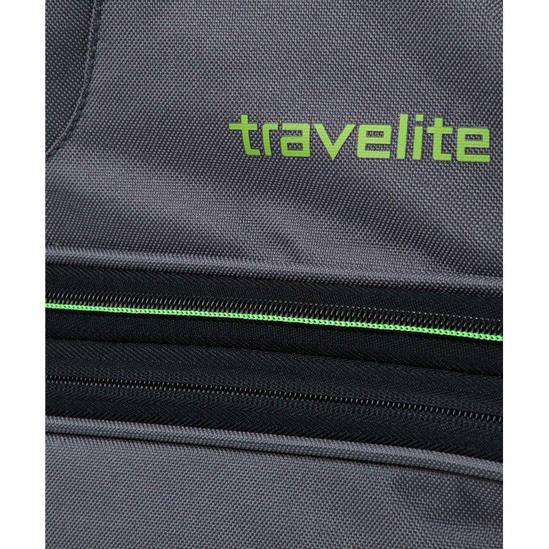 Сумка дорожня на 2 колесах Travelite Basics L 98/119 л Grey (TL096276-04) - фото 11